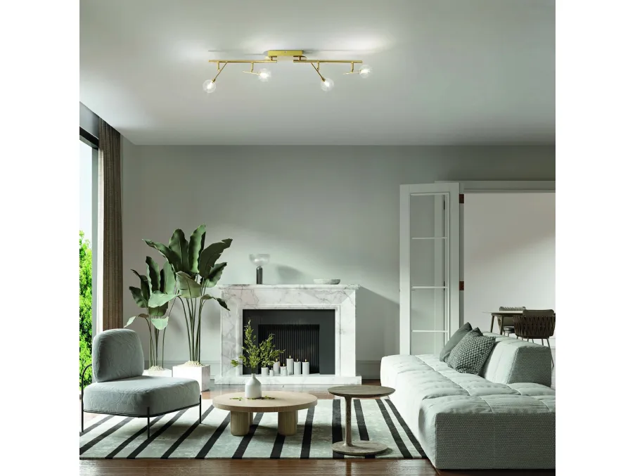 Lampada a soffitto Maracas di Ideal Lux