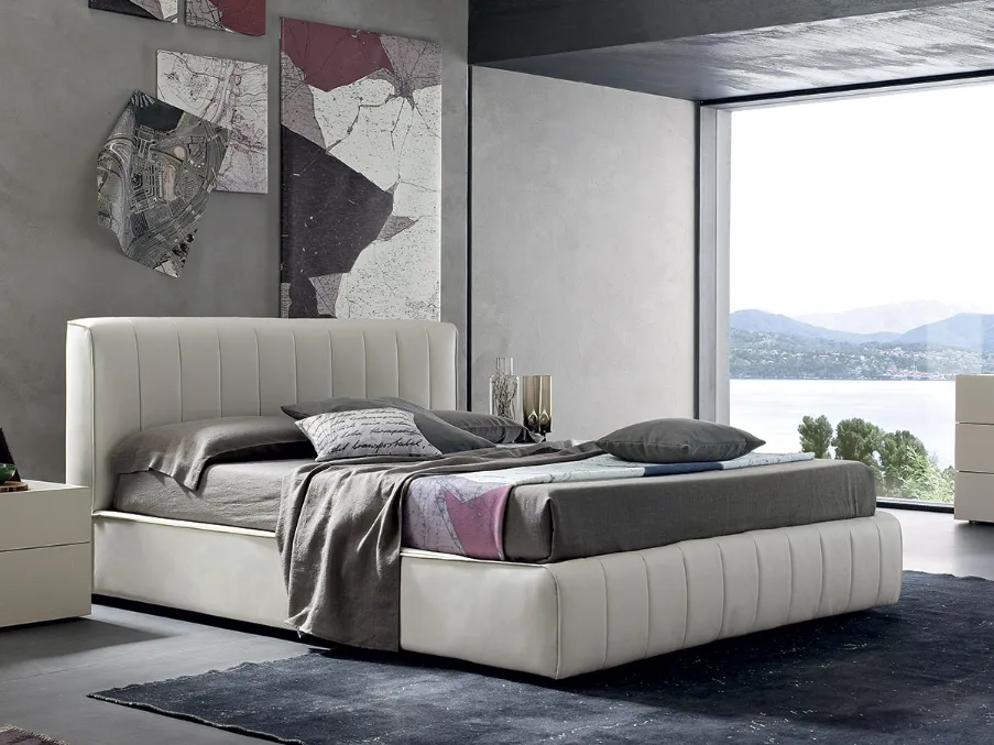 Letto in ecopelle Oliver di Maronese Acf