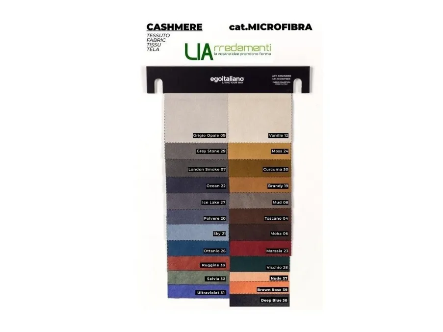 Tessuto/microfibra Cashmere